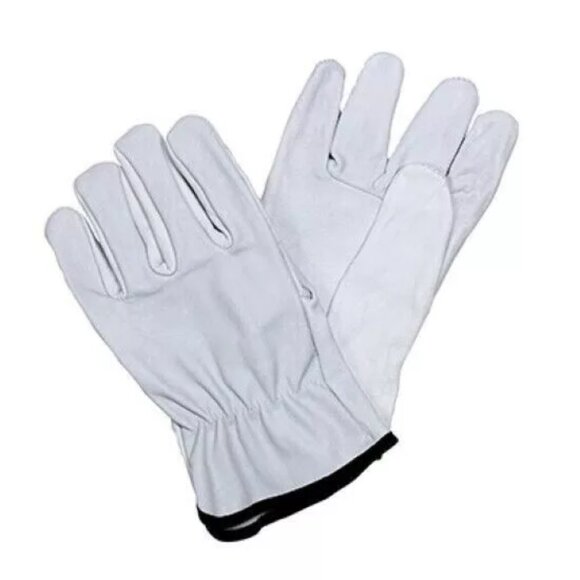 PAKNADA Goatskin Leather Gloves 3Pairs Durable Safety for Outdoor, Industrial - Picture 6 of 7